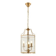 Azure Steel 3 Light Pendant